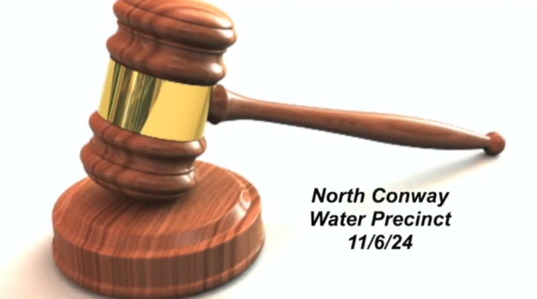 North Conway Water Precinct (11/6/24)